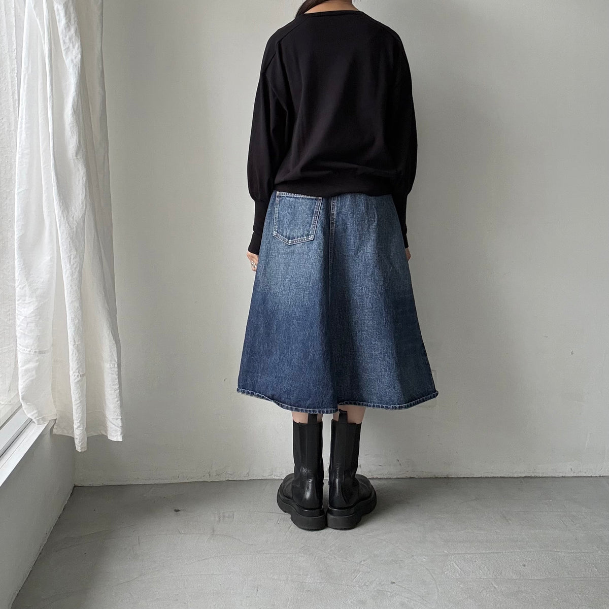 🔴再生産11日入荷分予約受付中🔴as it is   バルーンスリーブニット