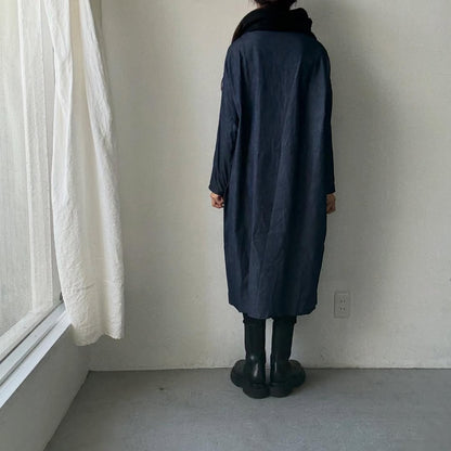 jujudhau デニムイージードレス