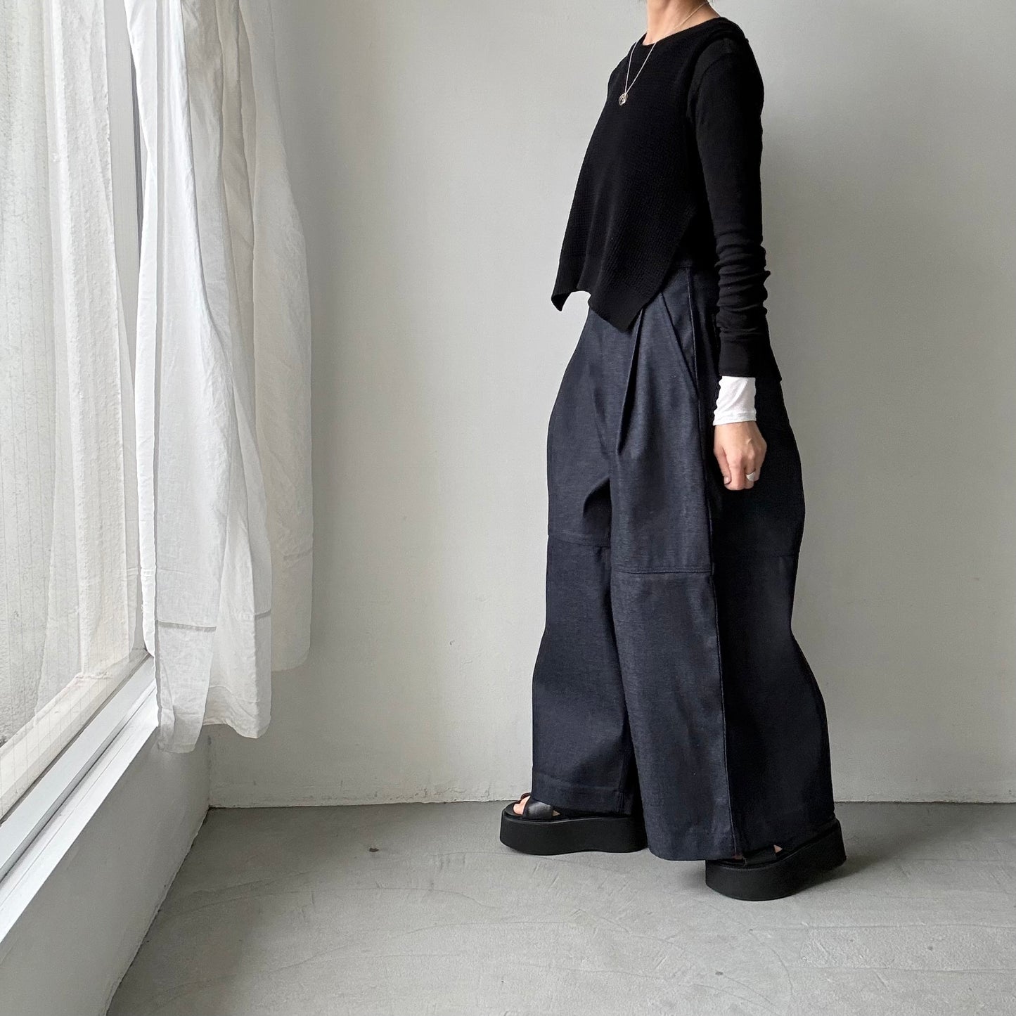 TENNE HANDCRAFTED MODERN デニムドカンパンツ
