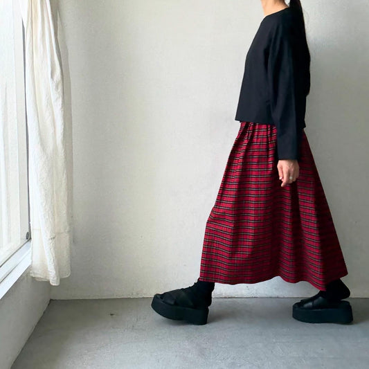 TENNE HANDCRAFTED MODERN ボートネックプルオーバー