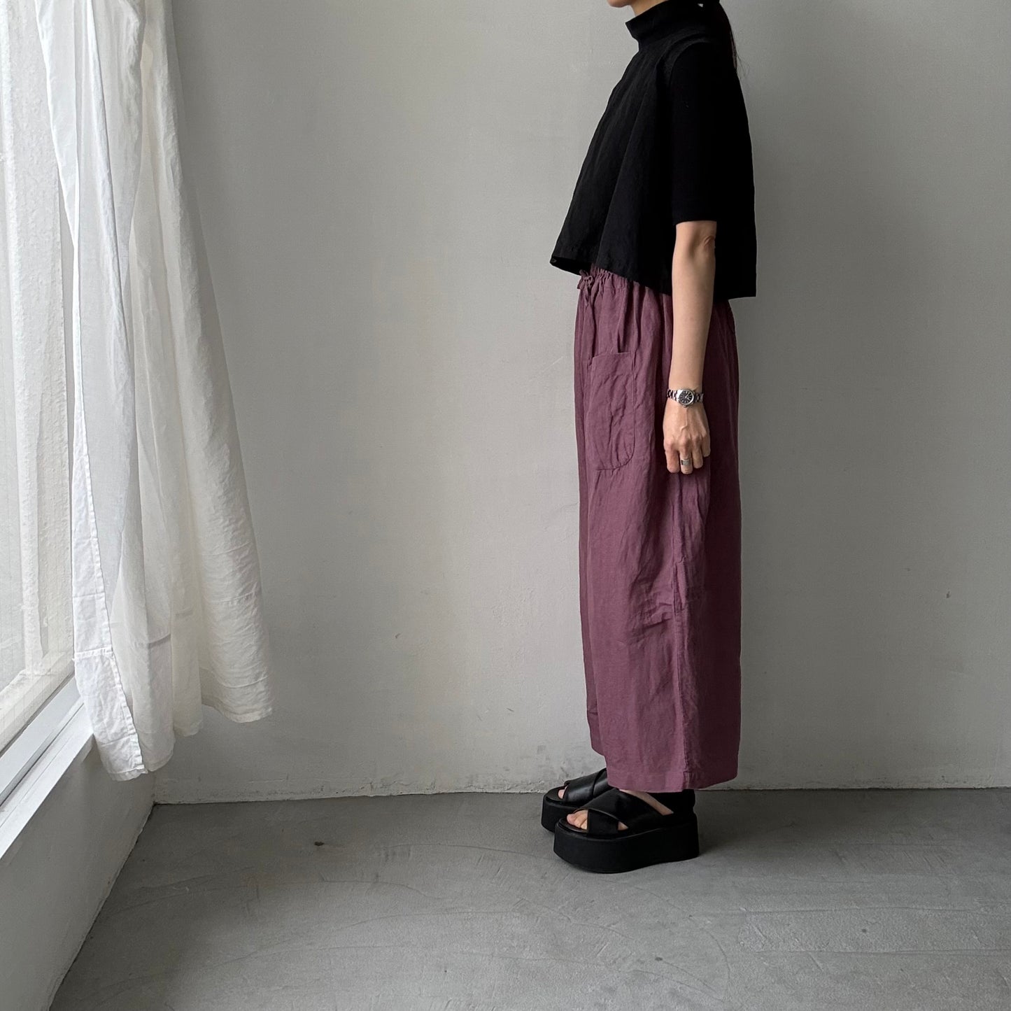 atelier d'antan  Wileyリネンパンツ