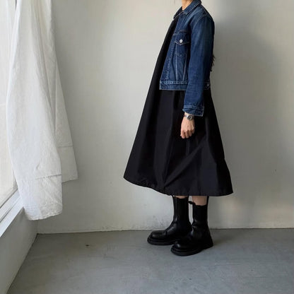 R&D.M.Co  タフタプルオーバードレス