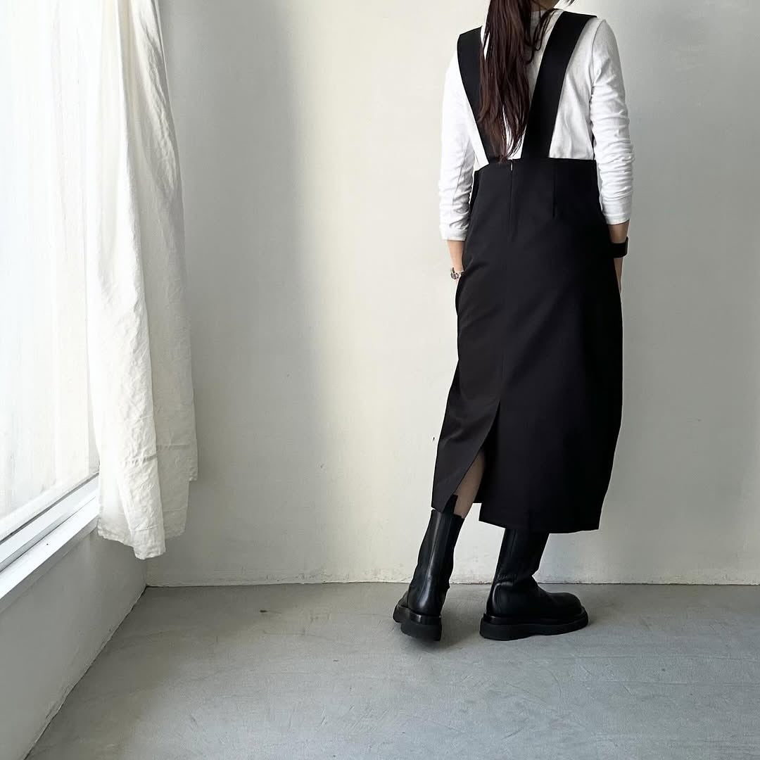 cion コットンジャンパースカート