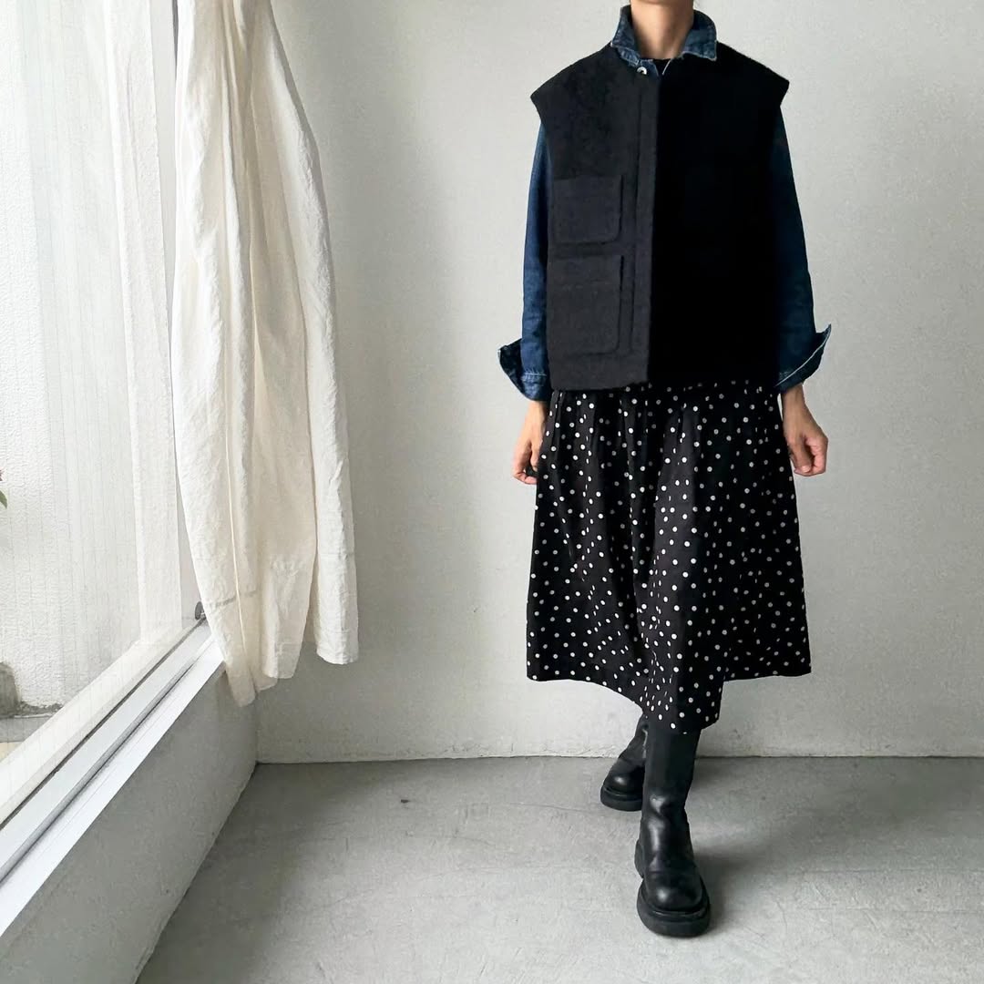 TENNE HANDCRAFTED MODERN アンゴラツイードベスト