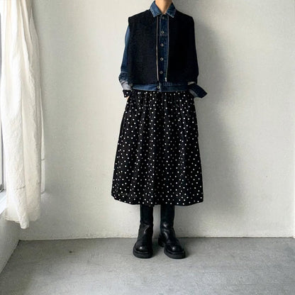 R&D.M.Co  コットンウールシャーリングベスト