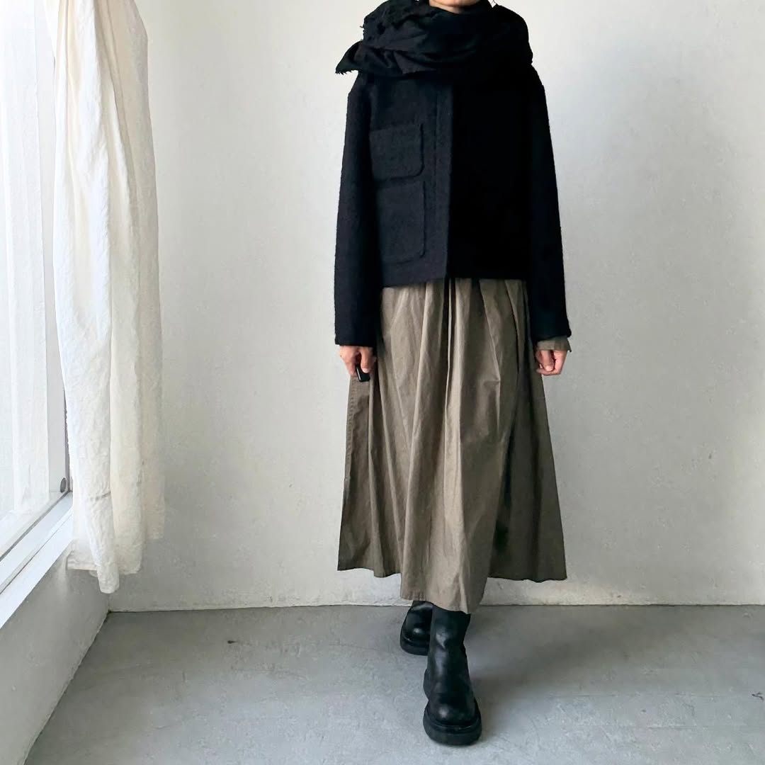 TENNE HANDCRAFTED MODERN アンゴラツイードジャケット
