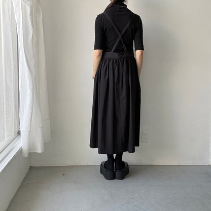 atelier naruse  コットンサスペンダースカート