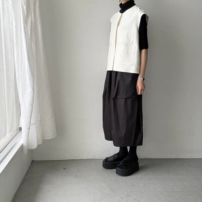 TENNE HANDCRAFTED MODERN  シルクキュプラツイードベスト