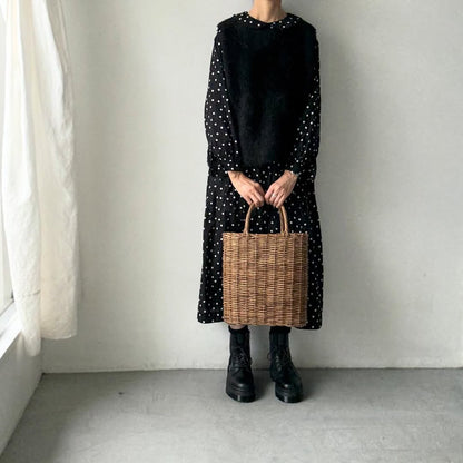 cion  アルパカ混モールベスト