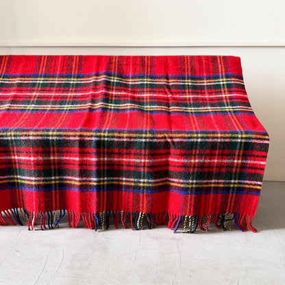 TWEED MILL ウールブランケット Royall stewart