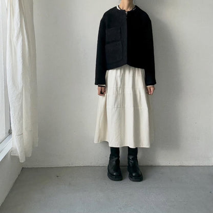 TENNE HANDCRAFTED MODERN アンゴラツイードジャケット