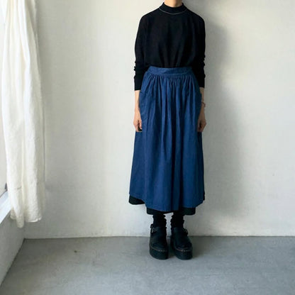 cion  コットンモックネックニット