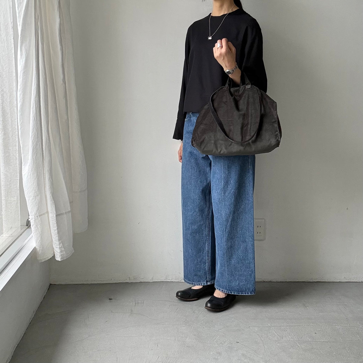 TENNE HANDCRAFTED MODERN ブリスベンモスベルベットボストンバッグ