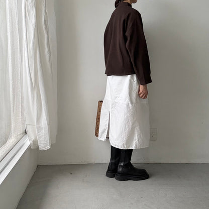 atelier d'antan Taineコットンジャケット　ダークブラウン