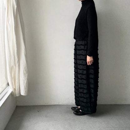 kijinokanosei  鳥の子ワイドパンツ