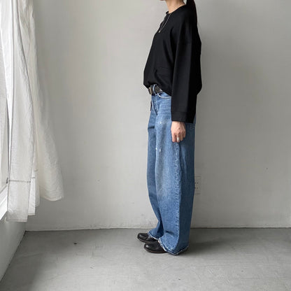 R&D.M.Co  ミドルスムースポケットプルオーバー