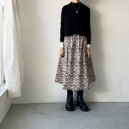 R&D.M.Co 　ワイルドベリーポケットスカート