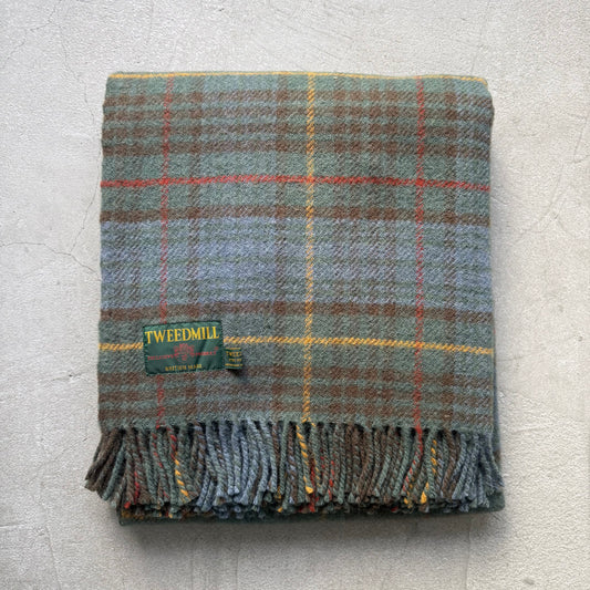 TWEED MILL ウールブランケット
 Antique Hunting  Stewart