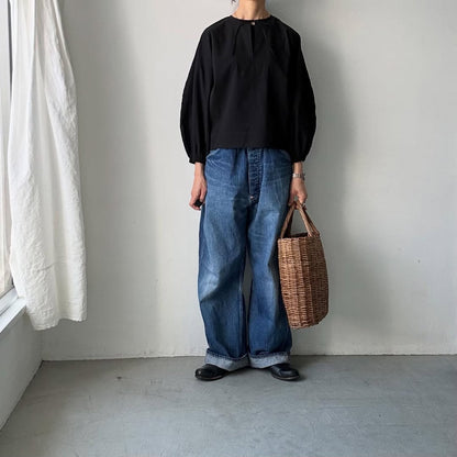 TENNE HANDCRAFTED MODERN ボリュームスリーブプルオーバー