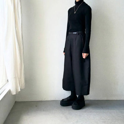 TENNE HANDCRAFTED MODERN オーバーオールパンツ　ブラック