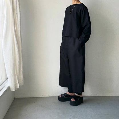 TENNE HANDCRAFTED MODERN オーバーオールパンツ　ブラック