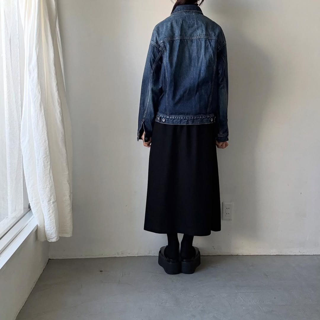 R&D.M.Co  デニムオーバーサイズトラッカージャケット