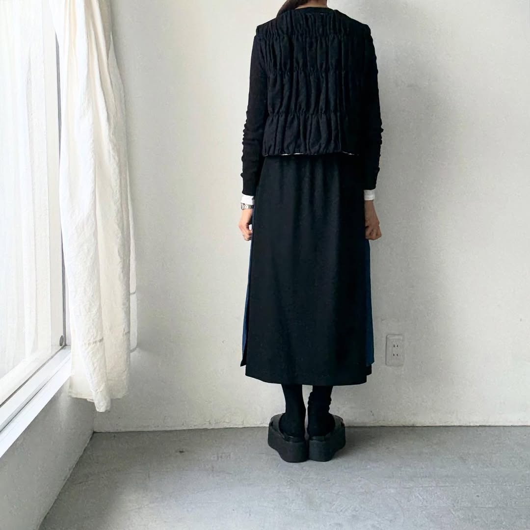 R&D.M.Co  コットンウールシャーリングベスト