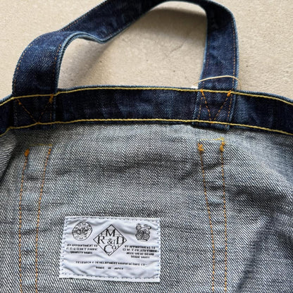 R&D.M.Co デニムトートバッグ