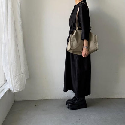 TENNE HANDCRAFTED MODERN ブリスベンモスコットンボストンバッグ