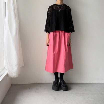 atelier naruse  スキャッタードホールニットプルオーバー