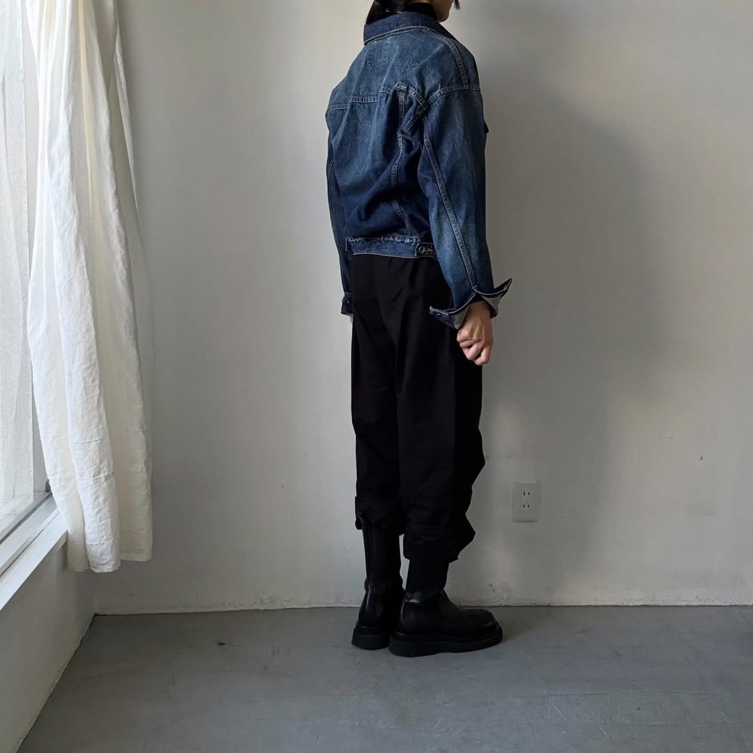 R&D.M.Co  デニムオーバーサイズトラッカージャケット
