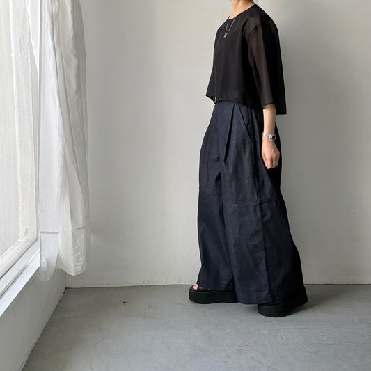 TENNE HANDCRAFTED MODERN デニムドカンパンツ