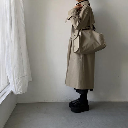 TENNE HANDCRAFTED MODERN ブリスベンモスコットンボストンバッグ