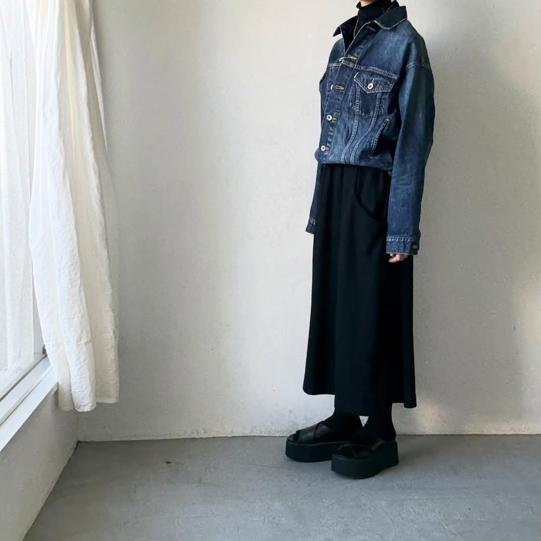 R&D.M.Co  デニムオーバーサイズトラッカージャケット