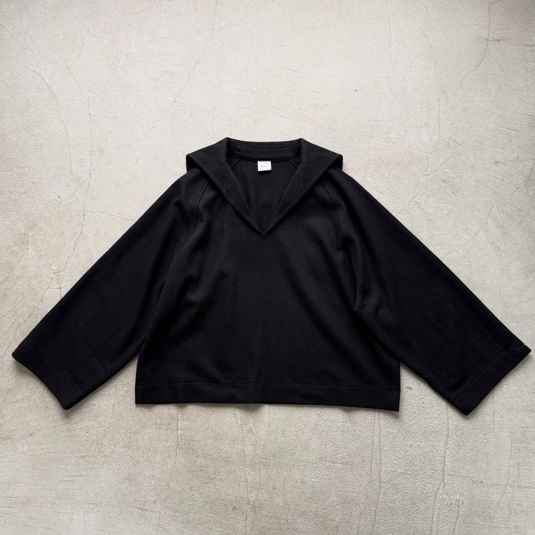 cion  ウール混セーラープルオーバー