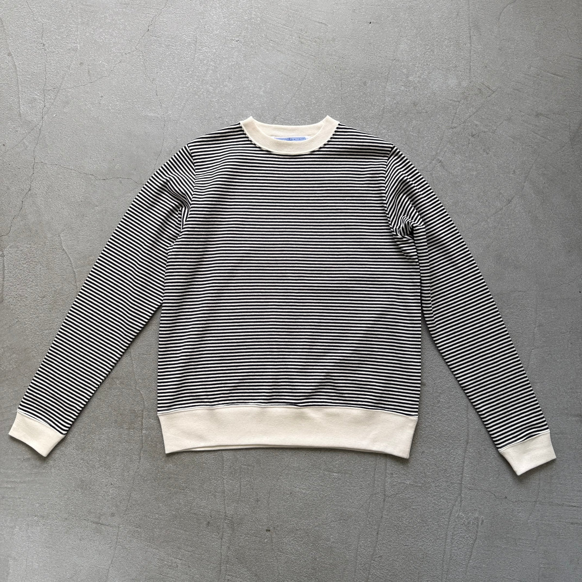 R&D.M.Co  ボーダープルオーバーシャツ