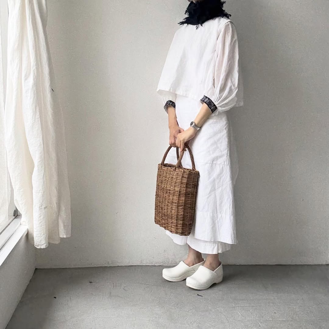 homspun ラムフリンジネックウォーマー　ネイビー