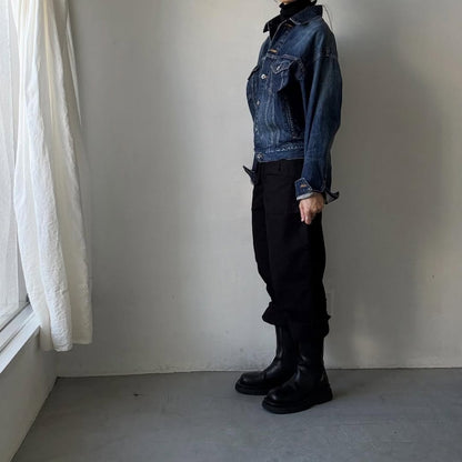 R&D.M.Co  デニムオーバーサイズトラッカージャケット