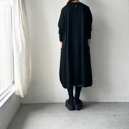 atelier naruse  スムースウールコクーンワンピース　size1