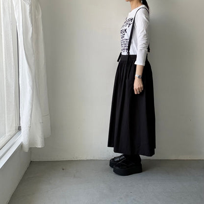 atelier naruse  コットンサスペンダースカート