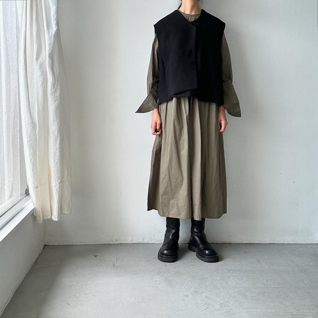 atelier d'antan Grecoウールベスト