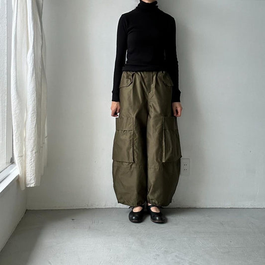 TENNE HANDCRAFTED MODERN ミリタリーバレルパンツ