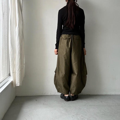 TENNE HANDCRAFTED MODERN ミリタリーバレルパンツ