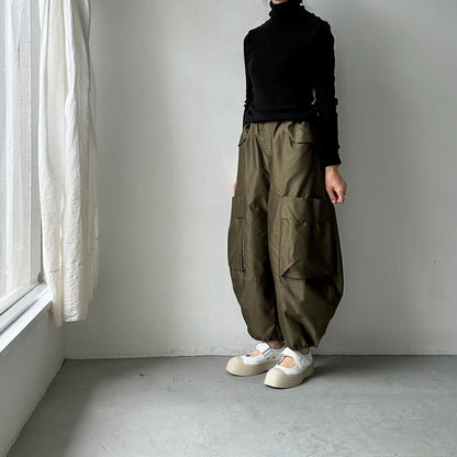 TENNE HANDCRAFTED MODERN ミリタリーバレルパンツ