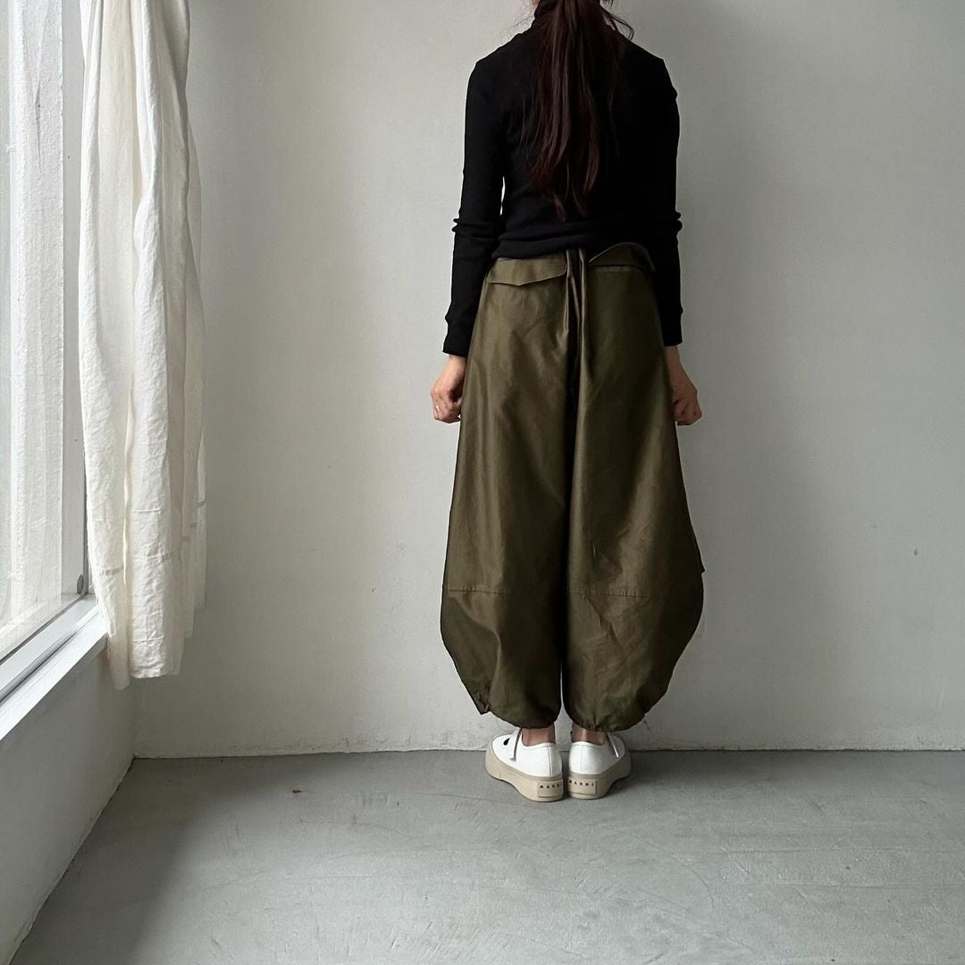 TENNE HANDCRAFTED MODERN ミリタリーバレルパンツ