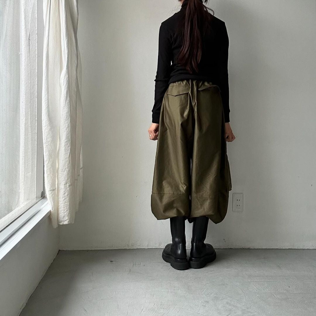 TENNE HANDCRAFTED MODERN ミリタリーバレルパンツ