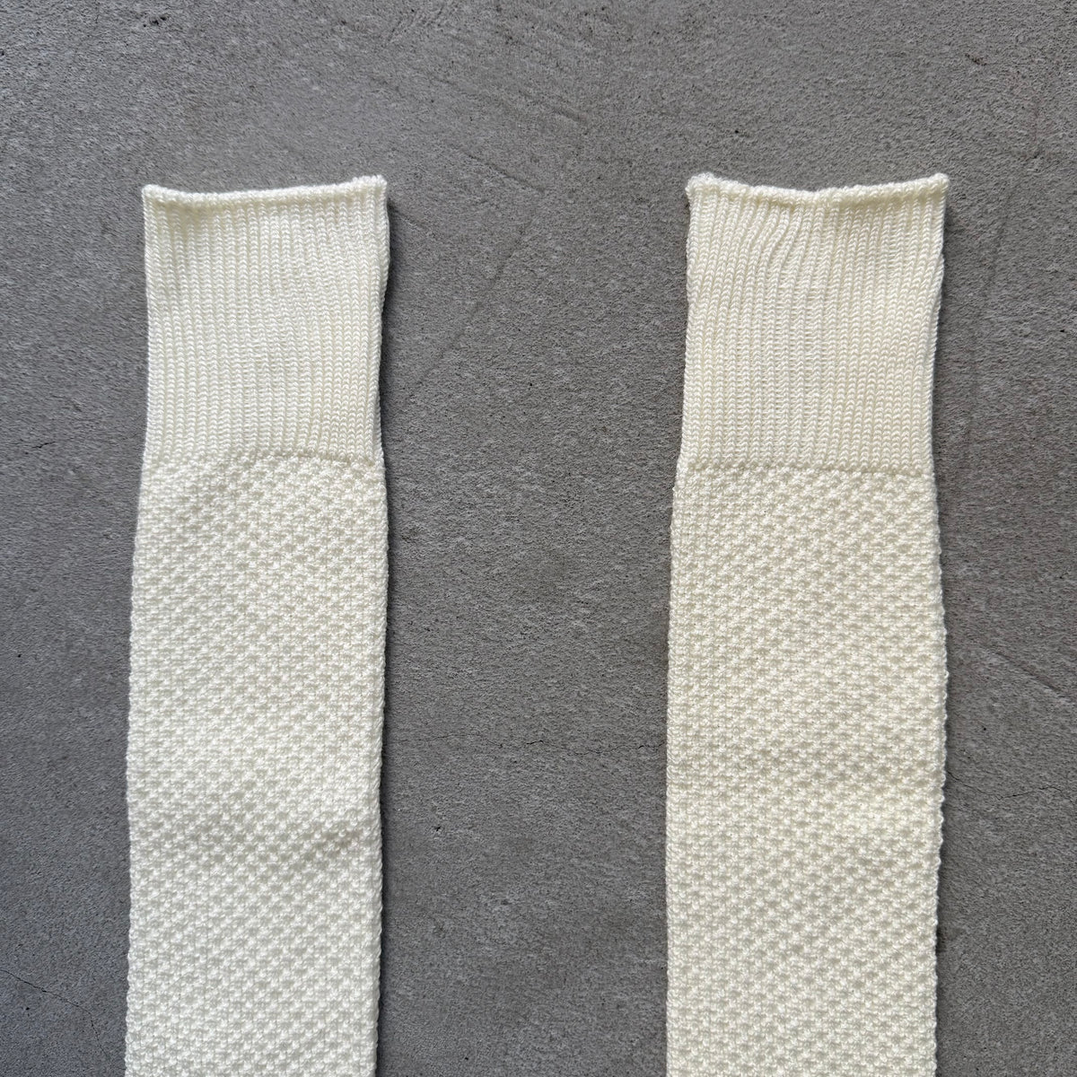 homspun  コットンウールハイソックス