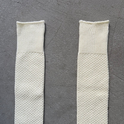 homspun  コットンウールハイソックス