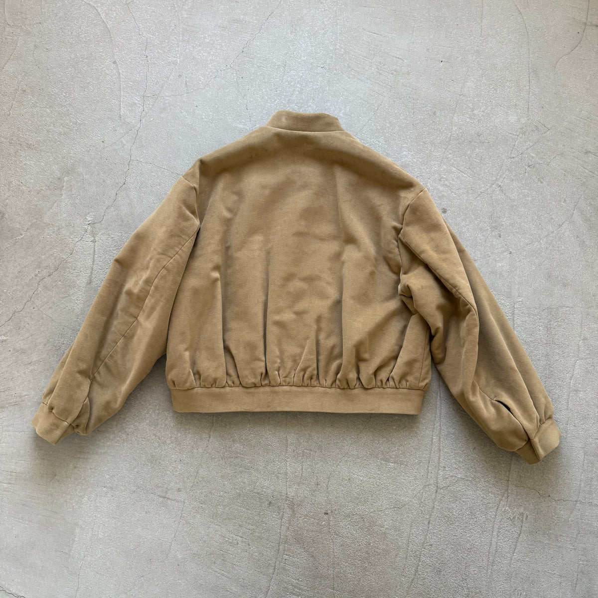 TENNE HANDCRAFTED MODERN  ブリスベンモスモールスキンコットンパデッドブルゾン