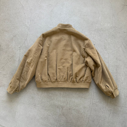 TENNE HANDCRAFTED MODERN  ブリスベンモスモールスキンコットンパデッドブルゾン